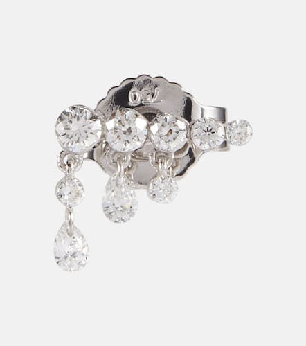 Kt white gold single earring with diamonds - Maria Tash - Modalova
