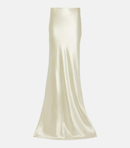 Bridal Dree silk and wool satin maxi skirt - Danielle Frankel - Modalova