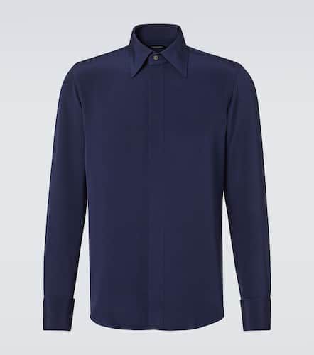 Thom Sweeney Camicia in seta - Thom Sweeney - Modalova