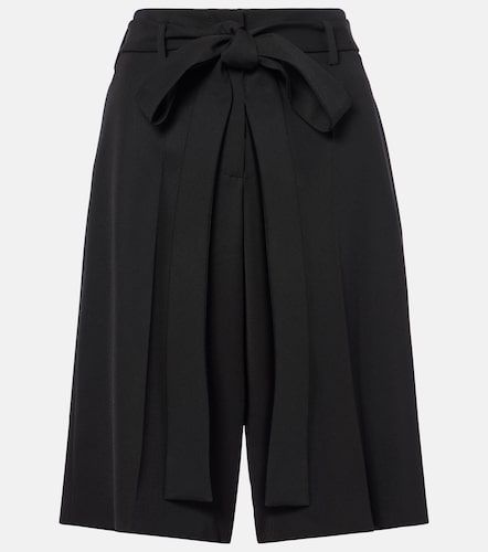 Virgin wool sable Bermuda pants - Valentino - Modalova
