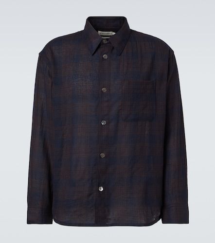 Frame Plaid wool shirt - Frame - Modalova