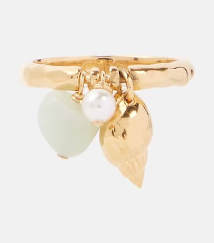 Chloé Anillo Shells con perlas sintéticas - Chloe - Modalova