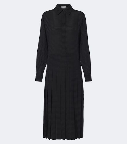 Vestido midi en jacquard de seda - Fendi - Modalova
