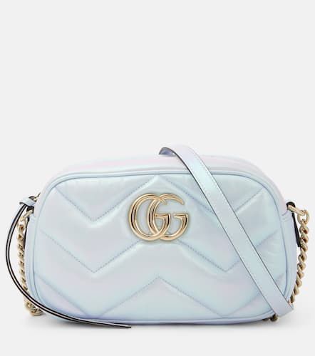 GG Marmont Small leather shoulder bag - Gucci - Modalova