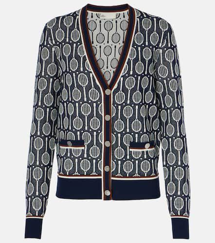 Tory Sport Cardigan in jacquard - Tory Sport - Modalova