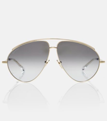 Gucci Oversized aviator sunglasses - Gucci - Modalova