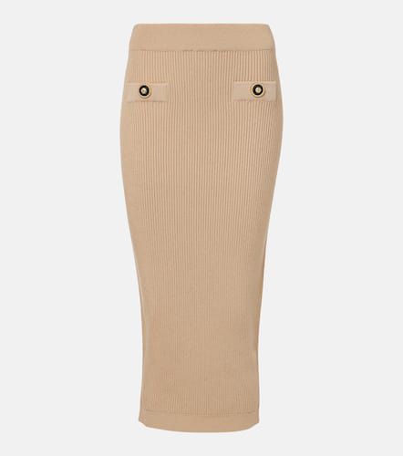 Balmain Ribbed-knit pencil skirt - Balmain - Modalova