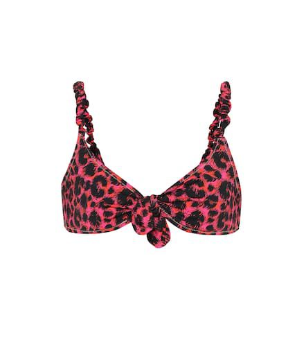 Top bikini Luca a stampa leopardata - Reina Olga - Modalova