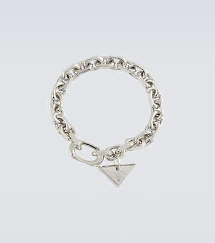 Sterling chainlink bracelet - Prada - Modalova