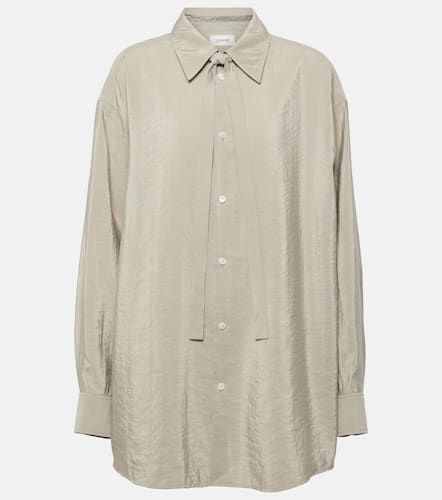 Lemaire Tie-detail silk-blend shirt - Lemaire - Modalova