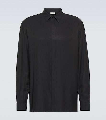 Saint Laurent Piqué shirt - Saint Laurent - Modalova