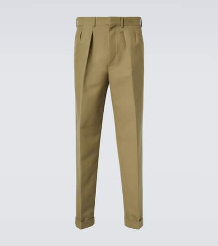 Pantaloni Semi Sartorial in raso di cotone - Tom Ford - Modalova