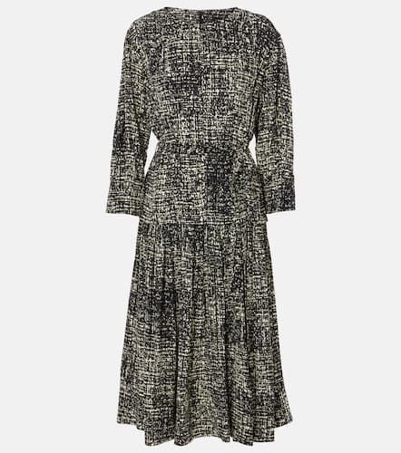 Vestido midi Harlow de crepé estampado - Proenza Schouler - Modalova