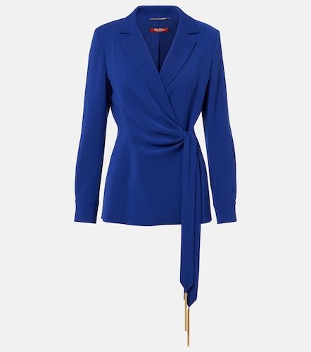 Elegante Skipper cady wrap blazer - Max Mara - Modalova