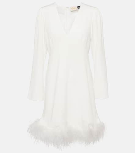 Toni Bridal feather-trimmed minidress - Rixo - Modalova