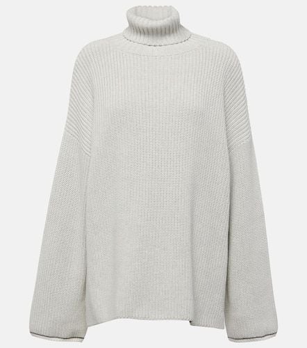 Cotton turtleneck sweater - Brunello Cucinelli - Modalova