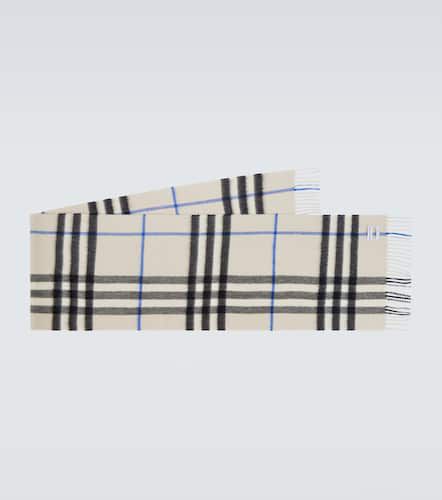 Bufanda de cachemir con Check - Burberry - Modalova