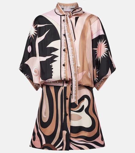 Minikleid Stella aus Seiden-Twill - Pucci - Modalova