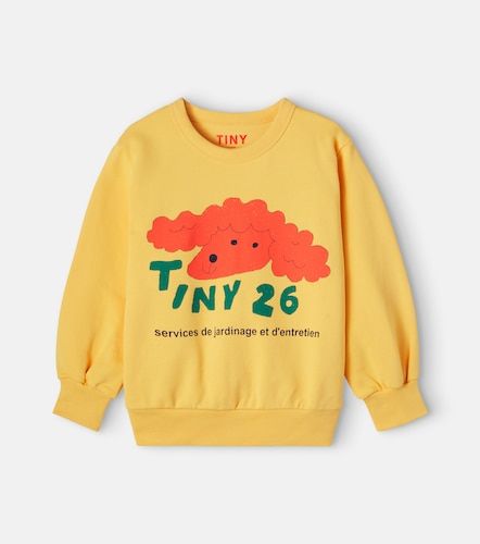 Printed cotton jersey sweatshirt - Tinycottons - Modalova