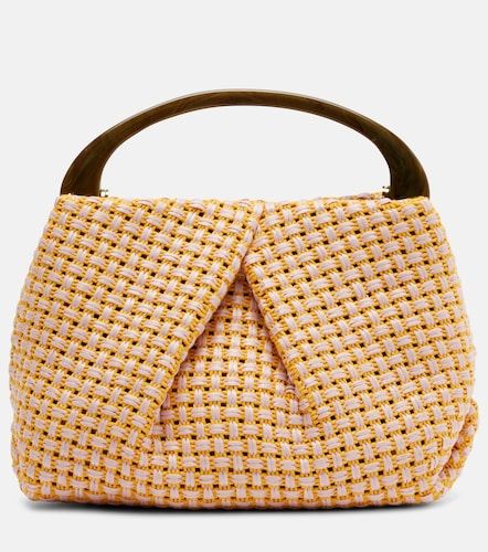 Woven raffia-effect top-handle bag - Dries Van Noten - Modalova