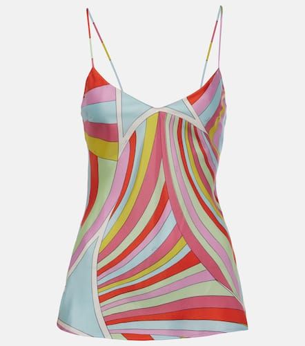 Pucci Top Iride de sarga de seda - Pucci - Modalova