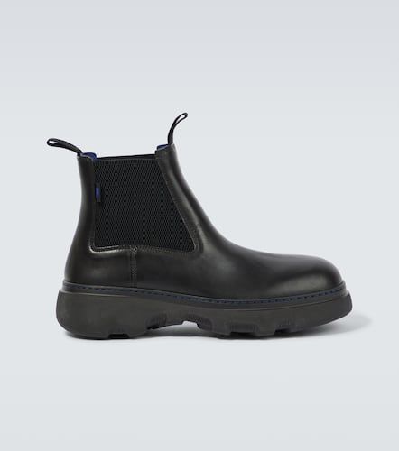 Burberry Chelsea Boots aus Leder - Burberry - Modalova