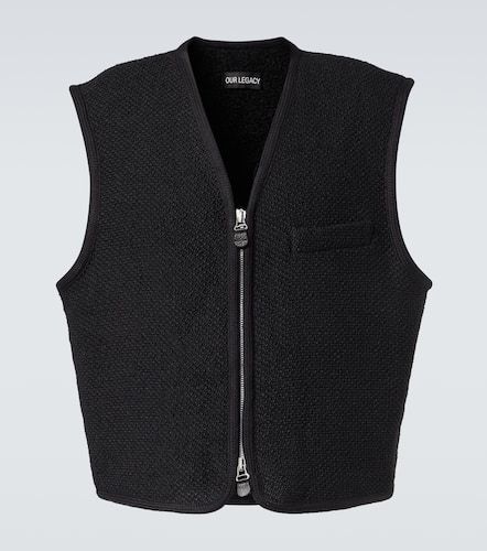 Faux shearling-lined vest - Our Legacy - Modalova