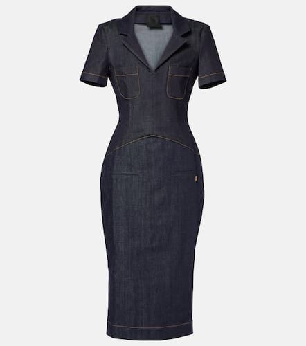 Givenchy Vestido midi de denim - Givenchy - Modalova