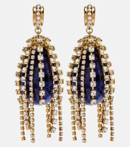 Crystal-embellished drop earrings - Chloe - Modalova