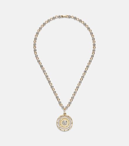 Collar Lovestruck Commitment de oro de 18 ct con diamantes - FoundRae - Modalova