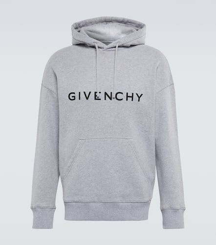 Archetype logo cotton jersey hoodie - Givenchy - Modalova