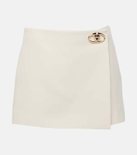 Skort VLogo Locker aus Crepe Couture - Valentino - Modalova