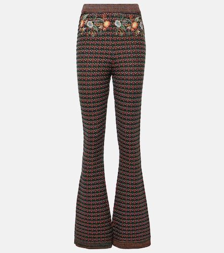 Etro Bestickte High-Rise-Schlaghose - Etro - Modalova