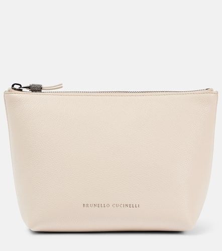 Clutch Small aus Leder - Brunello Cucinelli - Modalova