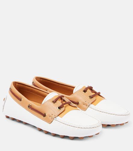 Gommino Bubble leather driving shoes - Tod's - Modalova