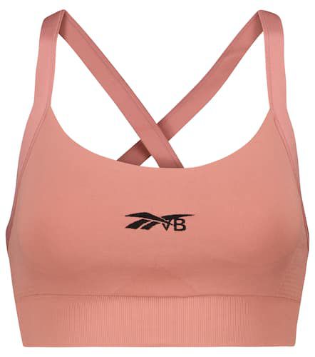 Crossover-back logo sports bra - Reebok x Victoria Beckham - Modalova