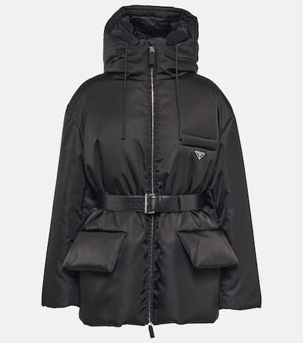 Re-Nylon gabardine down jacket - Prada - Modalova