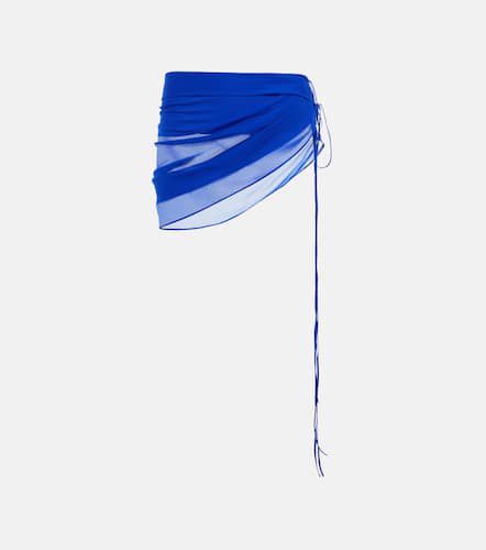 LaQuan Smith Silk wrap mini skirt - LaQuan Smith - Modalova
