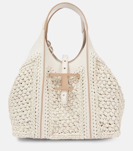 Borsa T Timeless in crochet con pelle - Tod's - Modalova