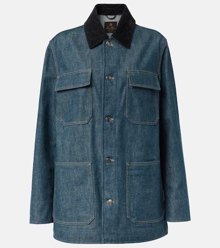 Loro Piana Dean denim field jacket - Loro Piana - Modalova