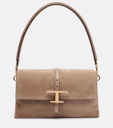 Bolso al hombro T Timeless Mini de ante - Tod's - Modalova