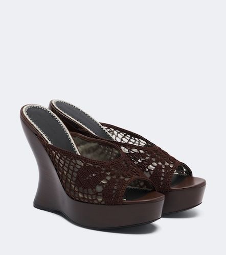 Magda Butrym Crochet wedge mules - Magda Butrym - Modalova
