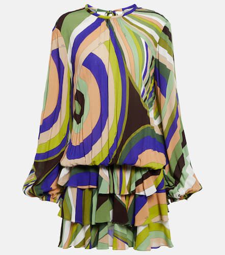 Pucci Printed tiered minidress - Pucci - Modalova