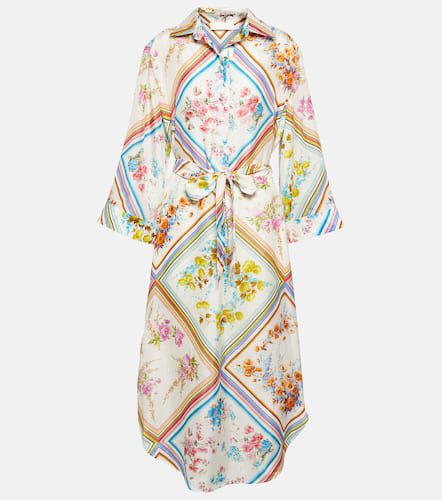 Halcyon floral silk midi dress - Zimmermann - Modalova