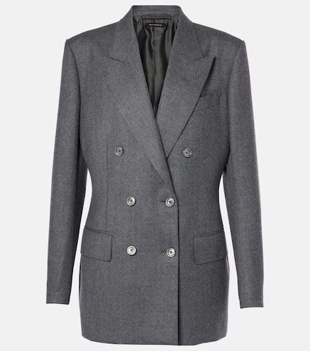 Double-breasted wool blazer - Tom Ford - Modalova