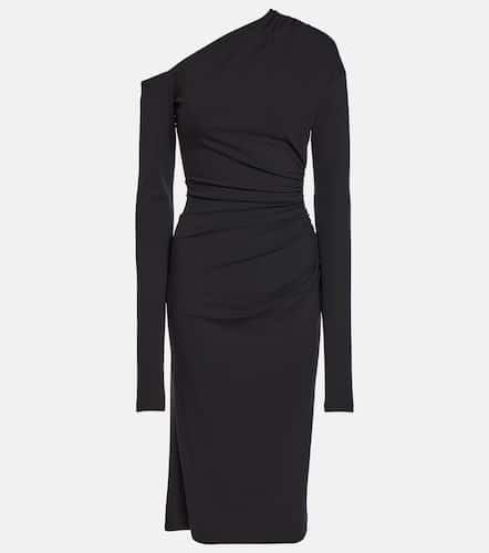 Draped jersey midi dress - Dolce&Gabbana - Modalova