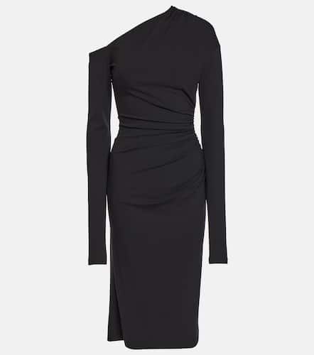 Draped jersey midi dress - Dolce&Gabbana - Modalova