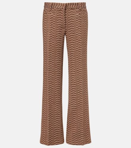 Zigzag low-rise bootcut pants - Missoni - Modalova