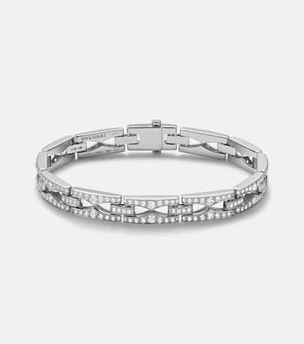 Bracciale B.zero1 in bianco 18kt con diamanti - Bvlgari - Modalova