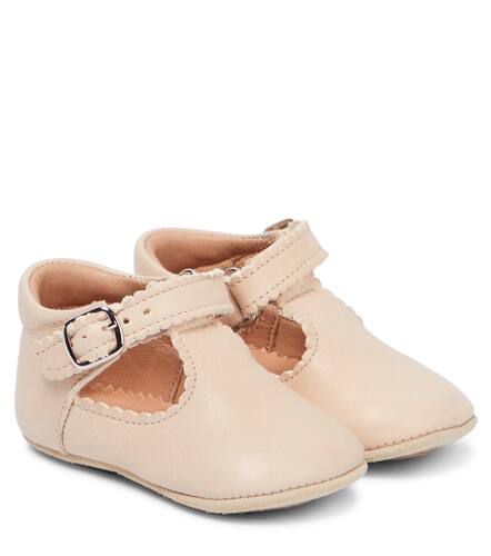Bebé - zapatos de piel con barra en T - Petit Nord - Modalova
